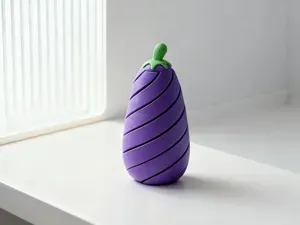Spinning Fidget Vegetable – Eggplant