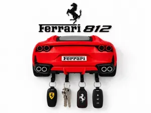 Ferrari 812 Superfast – Support mural porte-clés