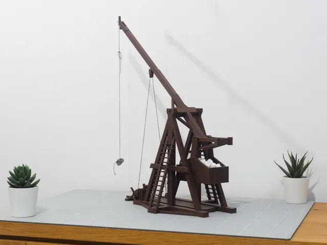 Functional Counterweight Trebuchet Toy — Фото 2 из 9