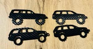Jeeps OFF-Road Keychain all in One Plate