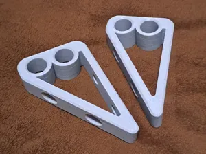 Double Curtain Rod Bracket