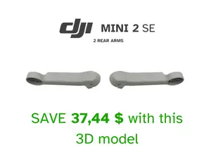 Rear arms DJI Mini SE 2