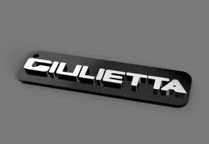 Portachiavi Alfa Romeo Giulietta 2 colori