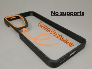 Samsung S25 minimalist case with lens protecor