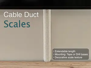 Cable Duct - Scales Texture