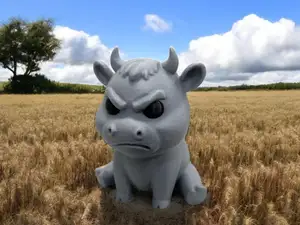 Angry Little Cow