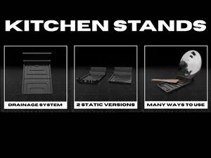 KITCHEN STANDS – Practical, Clean & Multi-Purpose