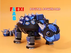 Flexi Dino Roboter Ankylosaurus Dinosaur Spielzeug