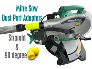 Makita Mitre saw adapter for vacuum extractor
