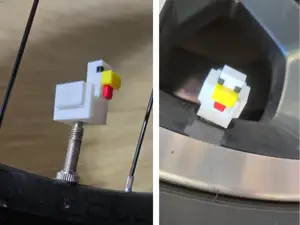 Minecraft Chicken - Valve Cap