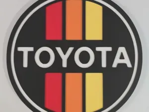 Toyota Retro Decoration