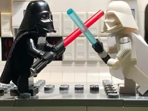 Darth Vader Lightsaber for Minifig