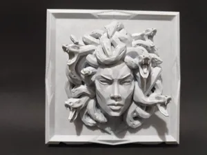 Classical Medusa Gorgon Wall Relief
