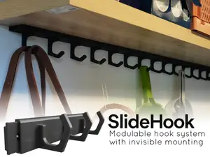 Système modulaire de crochet mural extensible
