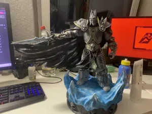 Lich King Frostmourne – WoW Fan Art