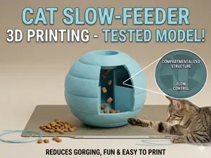 Cat and dog toy- slow feeder ball
