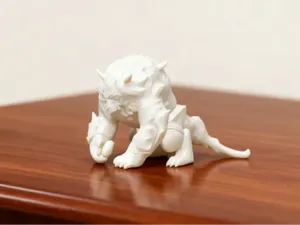 赛尔号 魔焰猩猩 4种 白模  带渲染图可涂色