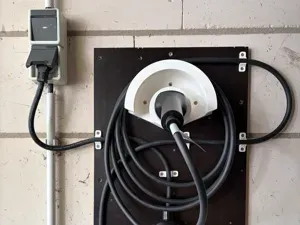 EV Charger Cable Holder & Type 2 Plug Dock