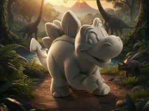 Stegosmile – Le dino qui voit la vie en couleurs
