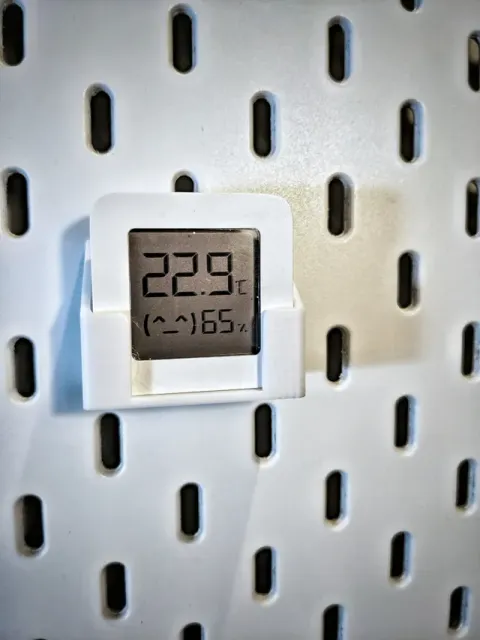 Xiaomi Mi temperature sensor holder - Ikea Skadis — Фото 3 из 4