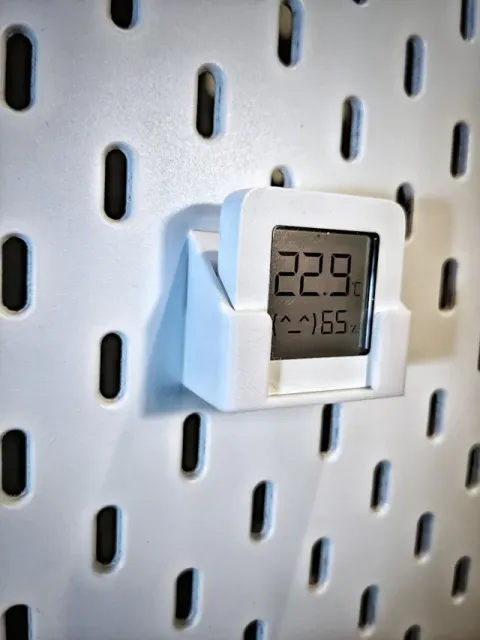 Xiaomi Mi temperature sensor holder - Ikea Skadis — Фото 2 из 4