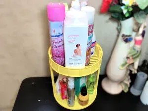 Estante Organizadora Circular Apilable en Torre