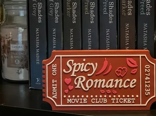 Spicy Romance Movie Club Ticket