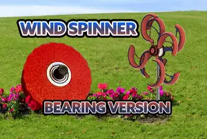 Wind Spinner with Bearings