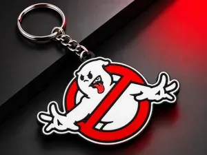 Ghostbusters-inspired keychain