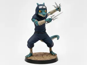 Coboldo Ninja D&D Miniature (45mm)