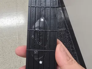 7 Fret guitar neck with fretmarker