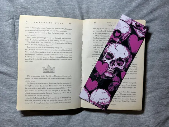 Skull Heart Hueforge Bookmarks - 2 sizes — Фото 6 из 7