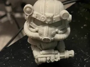 T60 from Fallout, Chibi flexihead version 2026