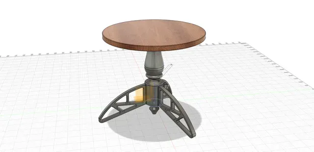 Stylish Round Topped End/Side Table Plant Stand — Фото 14 из 14