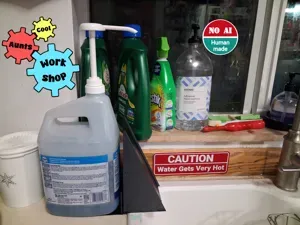 Dish Soap to Sink Ramp