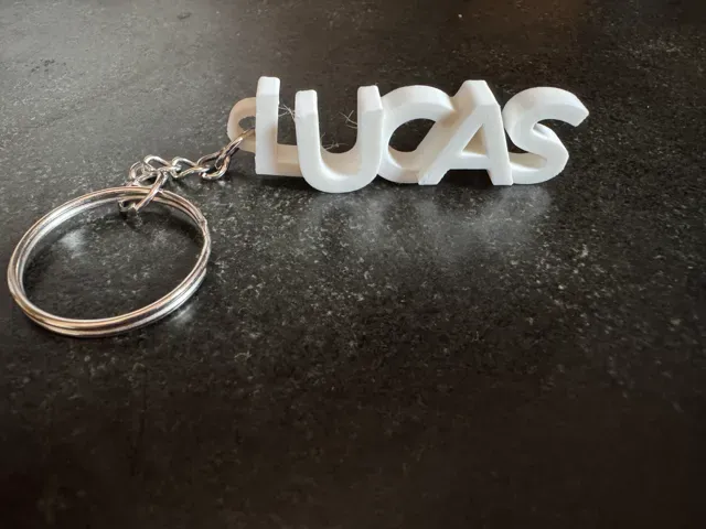 Porte clés personnalisé avec le prénom LUCAS — Фото 3 из 7