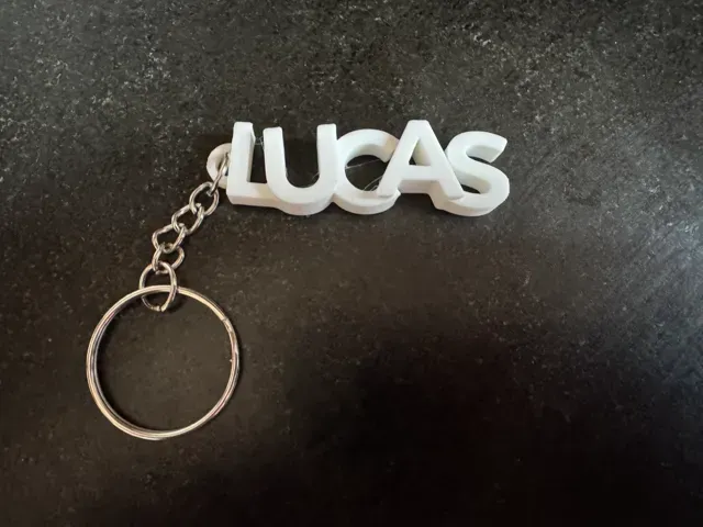 Porte clés personnalisé avec le prénom LUCAS — Фото 4 из 7