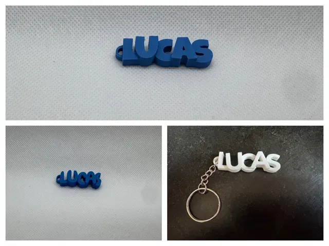 Porte clés personnalisé avec le prénom LUCAS — Фото 7 из 7