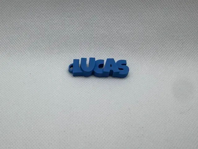 Porte clés personnalisé avec le prénom LUCAS — Фото 6 из 7