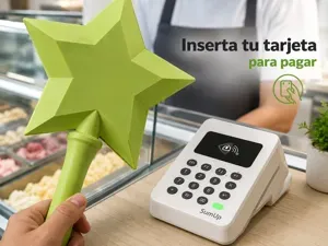 varinha de cartão de crédito