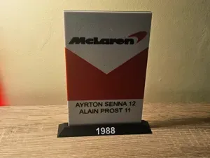 McLaren F1 1988 Sign - Senna & Prost Era