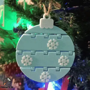 Flexi Snowflake Bauble Ornament – Christmas Decor!