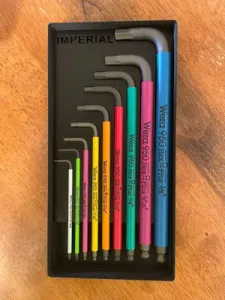 Wera Hex -Plus Gridfinity 3x6 (Imperial)
