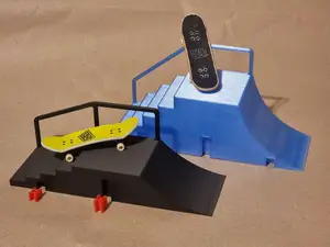 Fingerboard Ramp, Rail and Stairs - Modular