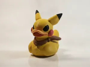 Rubber Duck Version Of Greninja Pokemon Rubber