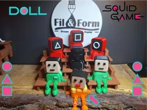 Articulated Squid Game Doll