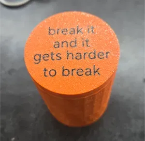 Preset Cryptex with Hint 30x70 6 Letters