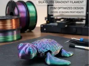 The Shell-Shaker | Cute Articulated Flexi Turtle