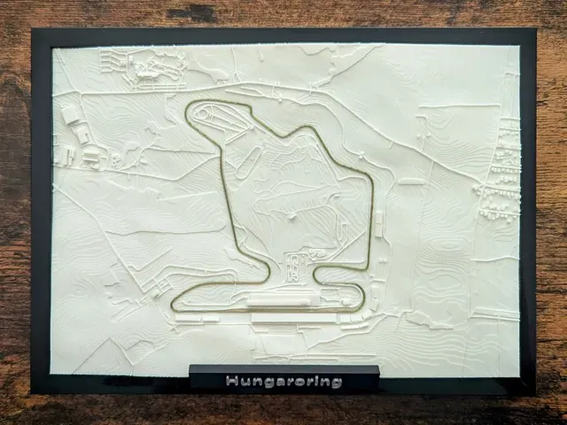 Hungaroring 3D Miniature (Multicolor) — Фото 2 из 13