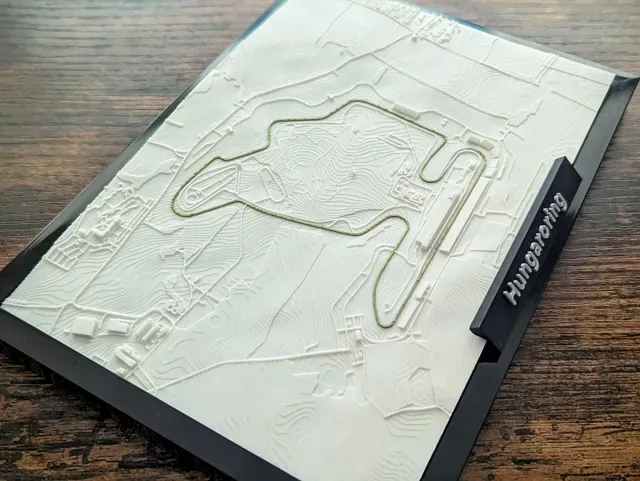 Hungaroring 3D Miniature (Multicolor) — Фото 3 из 13